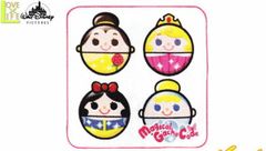 마르 [디즈니 프린세스] 미니 타월 [마법의 공주] [마법의 가챠 코데] [프린세스] [디즈니] [타월] [애니메이션] [영화] [타오루]