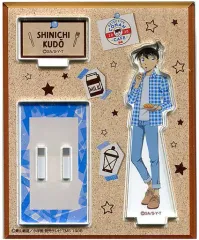 【中古】アクリルスタンド・アクリルパネル 工藤新一 アクリルスタンド 「名探偵コナンカフェ2020」