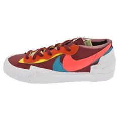 NIKE (ナイキ) ×sacai×KAWS BLAZER LOW TEAM RED サカイ ブレーザー ローカットスニーカー チームレッド US9.5/27.5cm DM7901-600