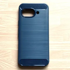Google Pixel 9a　ソフトケース　 カバー 　濃紺　管理251-3
