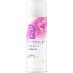 【 新品 未開封 】 サンスター ｢VO5｣スーパーキープヘアスプレイ エクストラハード パールローズの香り(330g) 未使用 送料無料のサムネイル