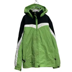 Columbia マウンテンジャケット コロンビア レディース L グリーン ブラック 古着卸 アメリカ仕入 a703-6057