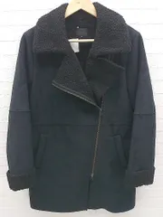■ YEVS イーブス 長袖 コート M ブラック レディース 【中古】 【1002799359429】