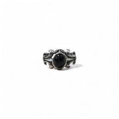 Vintage Silver Signet Ring シグネット フレア クロス リング