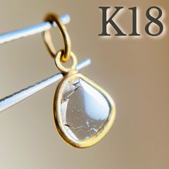 K18 天然石スフェーン oval ペンダントトップ 希少宝石 - メルカリ