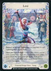 【中古】Flesh and Blood ELE032・ELE111[T]：Lexi // Frostbite