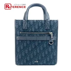 Dior ディオール ハンドバッグ サファリ Safari ノースサウス トートバッグ 1ESPO311YKY レザー/キャンバス ブラック