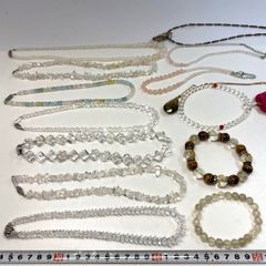 アクセサリー まとめ売り パール系 ネックレス ブレスレット カフスボタン アクセサリー まとめ売り パール系 ネックレス ブレスレット カフス
