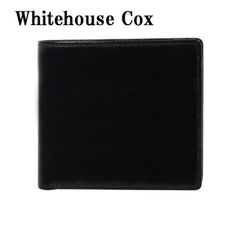 WHITEHOUSE COX ホワイトハウスコックス S7532 二つ折り 財布 ブラック