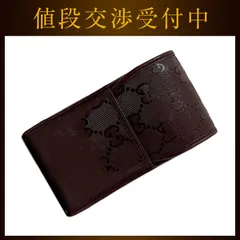 グッチ 煙草ケース ボルドー アルドワーズ 181716 ec-20640のサムネイル