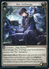 【中古】Grand Archive DOASD ・ EN - 008[C]：Rai  Archmage