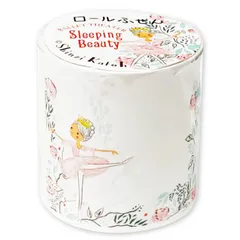 【新着商品】シール堂 日本製 ロール 付箋 バレエ Ballet 眠れる森の美女 6柄 45×60mm 80シート 全面糊 ミシン目入り Shinzi Katoh ks-rf-10025