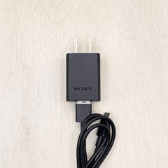 SONY AC-UUD12 ソニー USB ACアダプター ビデオカメラ デジカメ デジタルカメラ 一眼レフ ミラーレス α1 α9 α7 など 充電器 チャージャー 充電ケーブル データ転送 データ転送ケーブル 0703-1334