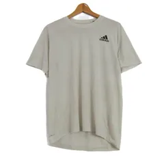アディダス 半袖Ｔシャツ トップス クライマライト スポーツウエア 大きいサイズ レディース Oサイズ ホワイト adidas 【中古】