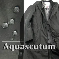 【新品】 Aquascutum ／ アクアスキュータム　撥水 ダウンライナー付き コート ｜ 秋冬
