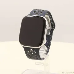 〔中古品〕 Apple Watch Series 10 GPS 46mm シルバーアルミニウムケース ミッドナイトスカイNikeスポーツバンド【344】