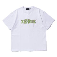 XLARGE エクストララージ 101252011018 CHIP LOGO S/S TEE Tシャツ WHITE 正規通販 メンズ レディース