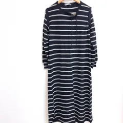 ソニアリキエル SONIA RYKIEL ワンピース ボーダー ネイビー?ブラック系 918132のサムネイル