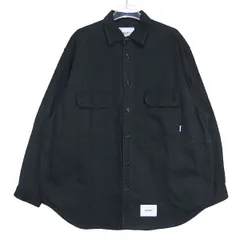 WTAPS WCPO 02 / LS / CTPL ブラック 新品 M 25SS WTAPS＞WCPO 01 / LS / COTTON. BROADCLOTH. TEXTILE | MAKES