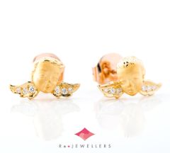 カレライカレラ エンジェルモチーフ  ダイヤモンド  ピアス