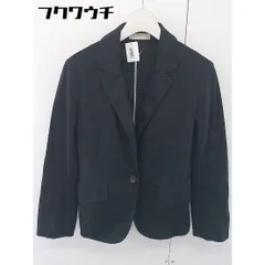 ◇ any SiS エニィスィス 1B シングル 長袖 テーラード ジャケット サイズ2 ブラック レディース  【中古】 【1112270005186】