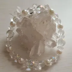 天然石ブレスレット / パール