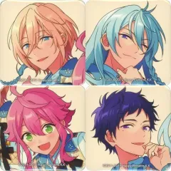 【中古】バッジ・ピンズ [単品] fine アイドルスクエア缶バッジセット 「CD あんさんぶるスターズ!! アルバムシリーズ TRIP fine アニメイト限定セット」 同梱特典