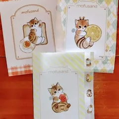 【モフサンド】猫のクリアファイルBSet（A4-1P2枚+A4-5P1枚）