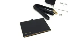 Paul Smith ポールスミス レザー パスケース 定期入れ カード入れ メンズ レディース ネイビー系 DI9363