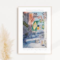 【A3】チャイルドハッサム アートポスター 絵画 名画 名作 モダン インテリア おしゃれ BROOMIN AP164