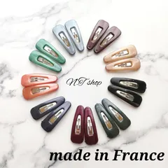 【flavie-L】 フランス製ヘアアクセサリー ヘアピン フラヴィエール 全9色