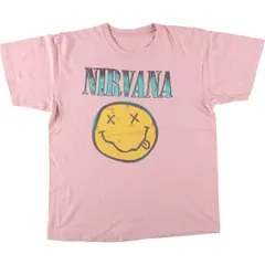 古着 NIRVANA ニルヴァーナ バンドTシャツ バンT メンズM相当/eaa558619