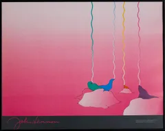 John Lennonジョン・レノン アートギャラリーポスター2002オノヨーコ John Lennonジョン・レノン アートギャラリーポスター2002
