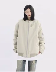 ジャケット ブルゾン MA1 羽織り 防寒 ウィンドブレーカー [923]