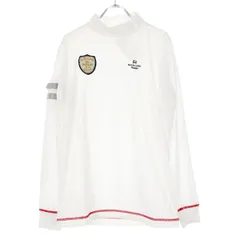 RUSSELUNO ラッセルノ ハイネックワッペン長袖Tシャツ RG-42155 ホワイト 3のサムネイル
