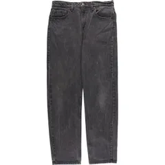 古着 90年代 リーバイス Levi's 505-0266 ブラックデニム テーパードデニムパンツ USA製 メンズw32相当 ヴィンテージ/evb007582