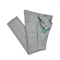 未使用に近い　ベルウィッチ　ポケット　サマーウール　トラウザーズ　46 BERWICH 【ベルウィッチ】 ”Scotch” ストレッチコットン・ベルト