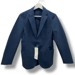 新品 未使用 タグ付き nano universe ナノユニバース LB.04 2Bジャケット テーラードジャケット カットツイル 672-2216203 紺色 ネイビー Sサイズ メンズ 春 ゴーゴー古着久喜倉庫店 45 No.511