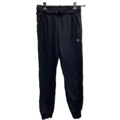 Champion スウェットパンツ S ブラック チャンピオン 裏起毛 イージーパンツ 古着卸 アメリカ仕入 2509-397
