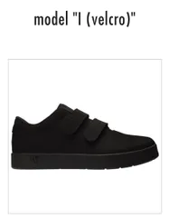AREth アース　VELCRO ベルクロ　BLACK VEGAN SUEDE 　25 26 27.5 ブラック　ソール　KAMI　スニーカー　スケボー　スケートボード　スケシュー　BLACKのサムネイル