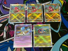 ポケモンカードゲーム　かがやくムゲンダイナ　かがやくサーナイト　かがやくデンヂムシ　5枚セット　115/172　055/172　039/172  K　VSTARユニバース　s12a  クライマックスゲート　じあいのヴェール　ビリビリブロック