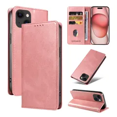 【特価セール】QUEASON【iPhone 15 ケース 手帳型】iphone15 ケース 携帯ケース いphone15 ケース 手帳型 スタンド機能 アイフォン15 ケース 手帳型 アイホン15ケース 手帳型 薄型ケース カード収納 落下防止 マグネット式