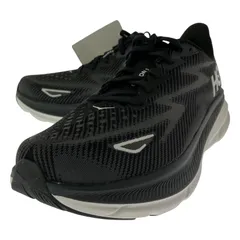 HOKAONEONE ホカオネオネ W CLIFTON 9 WIDE ランニングシューズスニーカー size25/ブラック