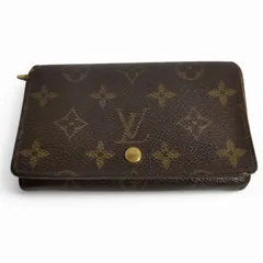 【USED中古品】 LOUISVUITTON ルイヴィトン M61730 モノグラム ポルトモネ ビエ トレゾール 2つ折り財布 正規品 フォロー割