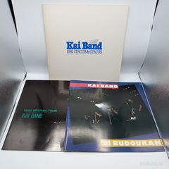 ★甲斐バンド パンフレット3冊セット◇1982 BEATNIK TOUR/'81 BUDOUKAN/1981 CIRCUS & CIRCUS　KAI BAND