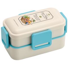 弁当箱 大人 子供 二段 仕切り 食洗機 レンジ 対応 小学生 600ml かわいい スケーター PFLW4AG 抗菌