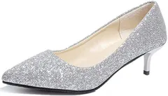 Beaumens(ビューメンス) パンプス レディース 22.5cm(シルバー,  22.5 cm E)