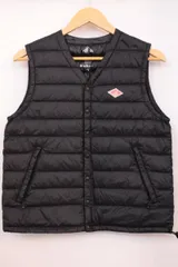 【中古】 Danton レディースダウンベスト 36 Danton/INNER DOWN VEST/ダウンベスト/36/黒 ブラック