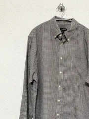 【VAN HEUSEN】L/S ボタンダウンチェックシャツ XL ヴァンヒューゼン ビックサイズ 古着