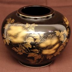 陶胎漆器 金彩蒔絵花壺 /Wajima Lacquer Vase 陶胎漆器 金彩蒔絵花壺 /Wajima Lacquer Vase - メルカリ